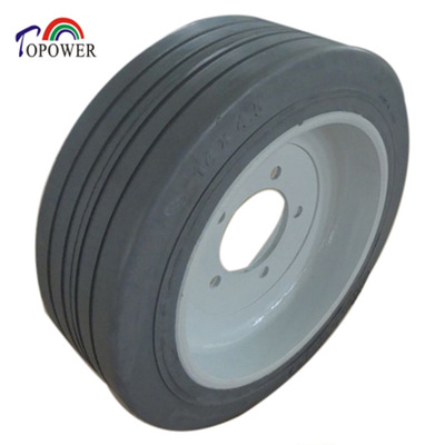Aerial Working Platform Lift Solid Tyre Wheel TP303 RIB 4.00-8 16x5 10x3 600x190